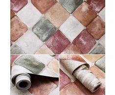 LIFAVOVY selbstklebendes Wandregal/Schubladeneinlage/Klebefolie für Küchenschränke, Schubladen, Regale, Arbeitsplatten, Fenster, Wände, Bastelarbeiten 45 x 99 cm B4