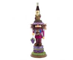 Kurt S. Adler 17.5-Inch Hollywood Wine King Nutcracker Nussknacker, Mehrfarbig