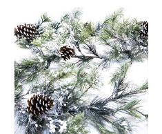 CraftMore Weihnachtsgirlande, Weihnachtsmotiv, 182,9 cm