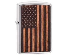 Zippo Feuerzeug 200 Woodchuck American Flag, Design, 5,83,81,2