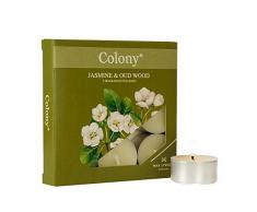 WAX LYRICAL 9 Teelichter Jasmin & Oudwood,