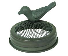 CWI Gifts Deckel für Einmachgläser, Netzgewebe Vogel