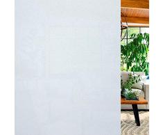 NioeHome Fensterfolien, kein Kleber, statische Dekoration, Sichtschutz, Milchglasfolie für Glas
