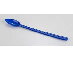 Kimmel Limolöffel Cocktaillöffel Eislöffel Kunststofflöffel 6 Stück Mehrweg, Kunststoff, Blau