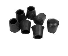 Möbel Sessel Tisch 15mm Innen Durchmesser Kegel Form Gummi Fuß Abdeckungen 8 Teile de