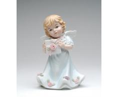 CG 58004 18,1 cm weiß Mädchen Engel mit Geschenk Figur