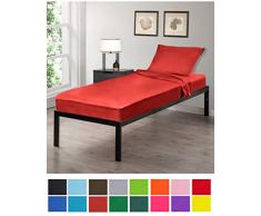 Gilbins Bettlaken-Set für Kinderbett, 76 x 190 cm, 3-teilig, aus Perkal-Baumwolle, perfekt für Camping-Etagenbetten/RVs/Gästebetten 30 x 75 Calret