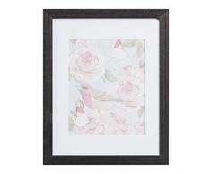 EcoHome Bilderrahmen aus schwarzem Holz, 11 x 14 cm, für Bilder mit Passepartout oder 11 x 14 cm, ohne Matte, Rahmen