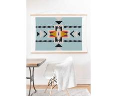 Society6 Urban Wild Studio Hängematte Nap Kunstdruck und Aufhänger 18x24 Mehrfarbig