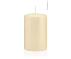 Wiedemann 218130.073 Stumpenkerzen, Wachs, Bisquit, 15 x 10 cm, 6-Einheiten