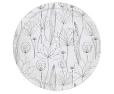 Born in Sweden Tablett aus Sperrholz, rund, 46 cm, Nicht zutreffend