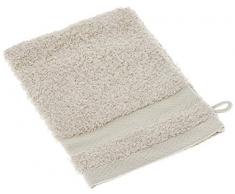 LASA Home Waschlappen, 16 x 21, Collection Royal crésent, Baumwolle, Oyster Grey, 16 x 21 x 1 cm