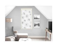 Soleil docre Lionel Scheibengardine, Voile, Polyester, Weiß, 45 x 90 cm