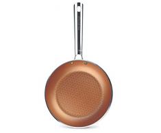 Cuprum Stielkasserolle aus Edelstahl Vintage 20 cm Kupferfarben