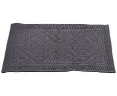 Bessere Trends/Pfanne Overseas Provence Jaquard Bad Teppich, grau, 50,8 x 152,4 cm