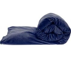 Mindful Design Luxusdecke für Erwachsene und Kinder, mit abnehmbarem Minky Bettbezug 10 lb Minky Navy