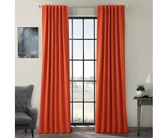 Half Price Drapes BOCH-134308-84 Verdunkelungsvorhang Rustikales Landhaus; Shabby Chic 50 X 84 Blaze