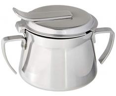 MEPRA Due Tablett, 22 cl Lady Zuckerdose, Silber