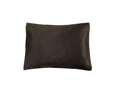 Lilysilk, Maulbeerbaum, Seide 100 %, Baby, Kleinkind, Kissenbezug, 19 Momme, Schokoladenbraun, 15 x 22