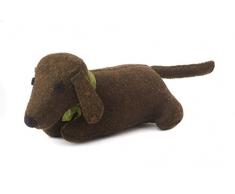 ARCADIA HOME DFD Türstopper Dackel aus handgefilzter Wolle