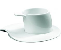 Deagourmet Materia Espressotasse und Untertasse, 2 Stück