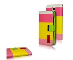 vidaXL 132407 2X Fadenvorhang 140x250cm Blau Fadengardine Vorhang Türvorhang Gardine, Gewebe, Größe: 140 x 250 cm (B x H)