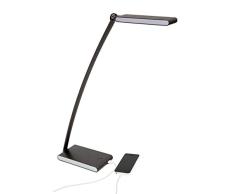 Alba LED, Schreibtischleuchte mit Berührungssteuerung, schwarz LEDTOUCH