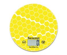 Barazzoni Runde Digitale Küchenwaage gelb