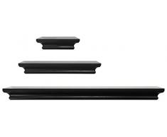 Keira Mauspad Grace Wandregal, schwarz, Set 3