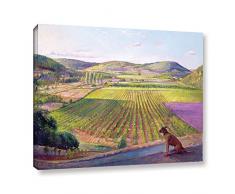 Timothy Easton Kunstdruck auf Leinwand, Motiv Watching from The Walls, Old Provence, 1993, 46 x 61 cm