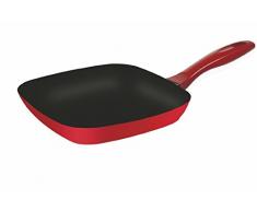 Galileo Casa Sevilla Grillpfanne, Aluminium, Rot