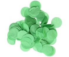 Wrapables 2,5 cm rund Gewebe Konfetti Party Dekorationen für Hochzeiten, Geburtstagsfeiern, und Duschen waldgrün