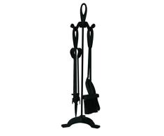 Starke Kaminbesteck, Edelstahl, Grau, 60 cm