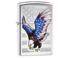 Zippo Feuerzeug, Chrom, 5.5x3.5x1.3 cm