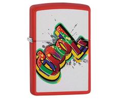 Zippo Feuerzeug, Messing, Individual Design, Original Pocketsize