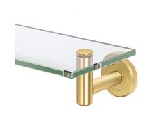 Gatco 4246 Latitude II Glasablage, Chrom 20 Inch Messingfarben