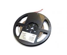 Teucer LST-6CW Konstant Spannung LED Strip, einfarbig - Kaltweiß - 4000K, 5 Meter, 288W/m, 24V, IP20, 238 LEDs/M, Cri80+, Pcb 10mm, 2835 LED Chip