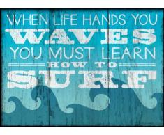 Sixtrees Serviertablett Waves