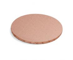 0931970 DECORA RUNDE TORTENPLATTE HELLROSA Ø 25 X H 1,2 CM