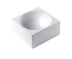 Silikomart S.r.l. Silikonform, Weiß, Ø 180 x h 90 mm