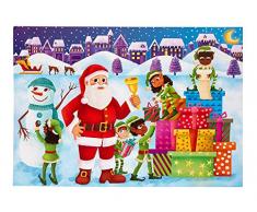 Little Likes Kinder Adventskalender Kaukasischer Weihnachtsmann - eine lustige Art zum Countdown bis Weihnachten Caucasian Santa