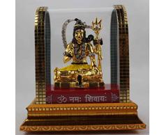 Odishabazaar Idol für Auto Armaturenbrett Räucherstäbchen Pooja Puja, Statuen Für die Dekoration (Color-1) 9x7x6 cm color-185