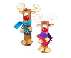 Petras Bastel News Bastelset, Holz, 25 x 18 x 5 cm, 2-Einheiten