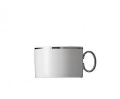 Thomas Medaillon Teetasse, Kaffeetasse, Tasse, Porzellan, Platin Borde, 200 ml, 14642