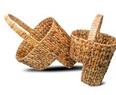 Trademark Innovations Treppenkorb Hellbraun