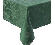 St. Nicholas Square Tischdecke, Motiv Weihnachtsstern, quadratisch, 152,4 x 213,4 cm, Grün