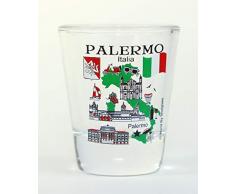 World By Shotglass Palermo Sicily Italy Great Italian Cities Collection Schnapsglas