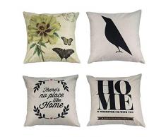 Baumwolle Leinen Sofa Home Decor Design Werfen Kissen Fall Kissen von miliang Q