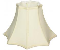 Royal Designs Lampenschirm, 8 Seiten, oben unten Glocke, Eierschalen, 6 x 13 x 9, UNO Stehlampe