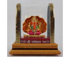 Odishabazaar Idol für Auto Armaturenbrett Räucherstäbchen Pooja Puja, Statuen Für die Dekoration (Color-1) 9x7x6 cm color-1280